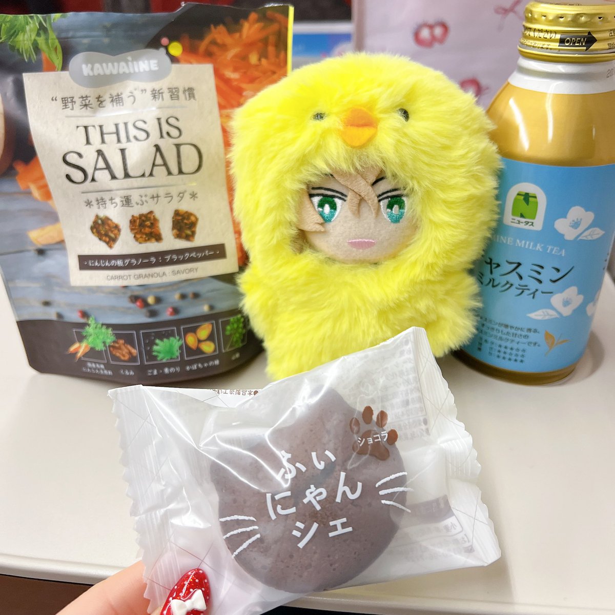 ひさびさに ちゃんと働いたら疲れちゃったぴよ🐥⸒⸒