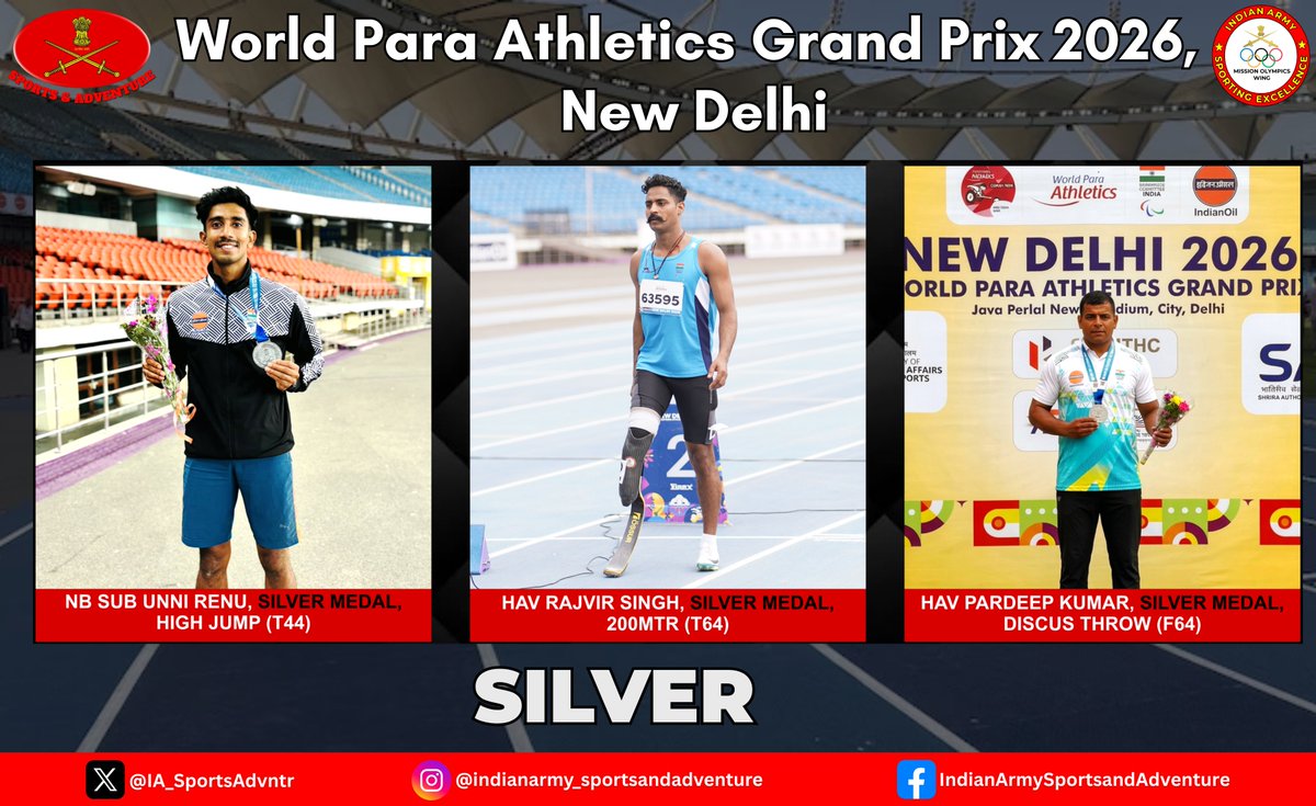 Indian Army Sports and Adventure tweet media