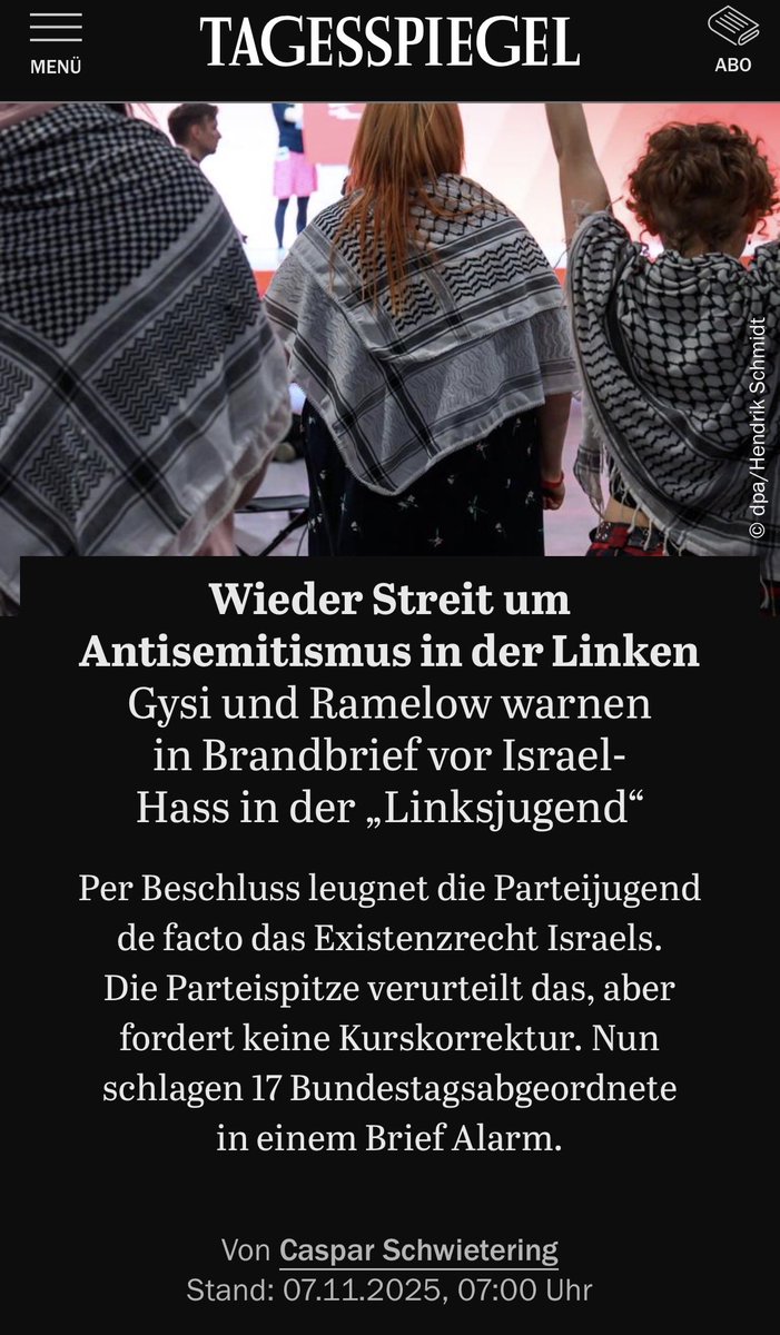 klfeuerfalter's tweet photo. 🧚♀️ Ich würde jetzt gerne mal Sachen lesen wie #Brandmauer und #Parteiverbot . @dielinkebt ist eine Zumutung für unser Land. Absolut inakzeptabel. Ich bin gespannt wie sie sich das noch schönreden wollen.
#Antisemitismus #Islamismus #Extremismus https://t.co/aJRlZRG92z