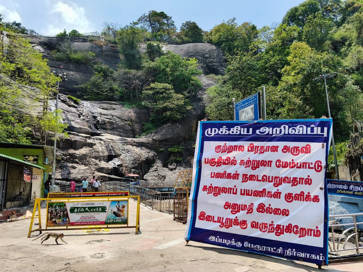 sunnewstamil's tweet image. #NewsUpdate | பராமரிப்புப் பணிகளுக்காக குற்றாலம் மெயின் அருவி தற்காலிகமாக மூடல்

#SunNews | #Tenkasi | #CoutralamFalls