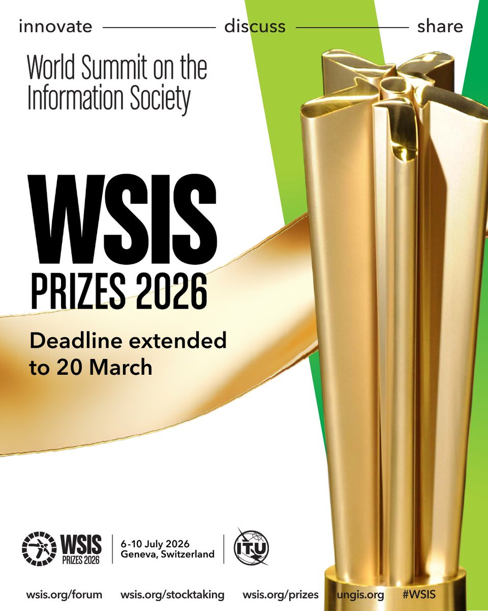 World Summit on the Information Society (WSIS) tweet media