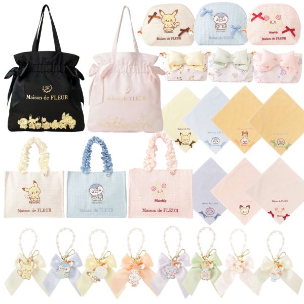 ポケピースコラボ／ 3月27日(金)販売開始 Maison de FLEUR(メゾン ド