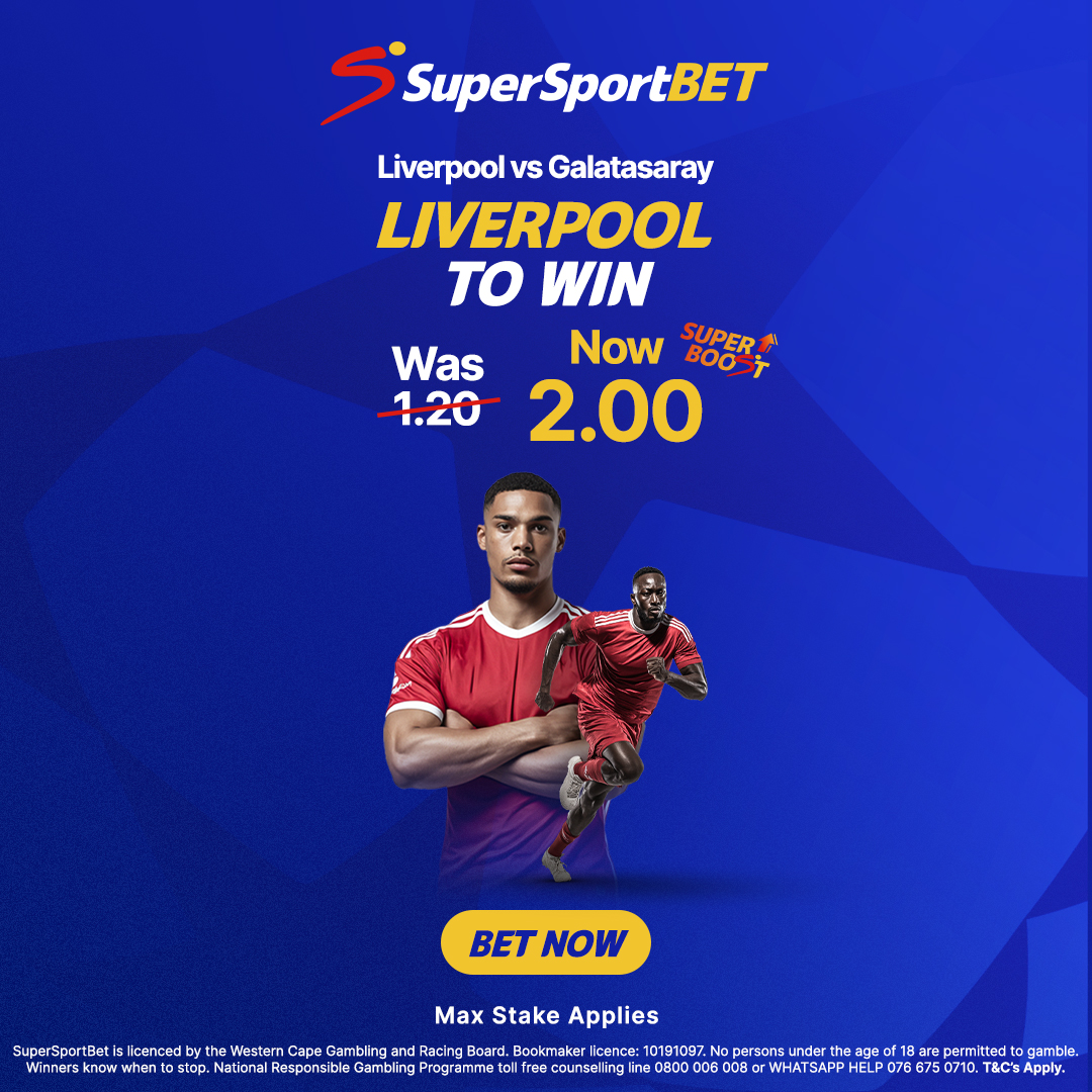 SuperSportBETza's tweet image. Liverpool face Galatasaray in the second leg of the UCL RO16. 

We're backing Liverpool to win this match at 🚀 boosted odds of 2.00 📈

Bet on ➡️ bit.ly/PremSSB30

#ForTheFans | #ChampionsLeague