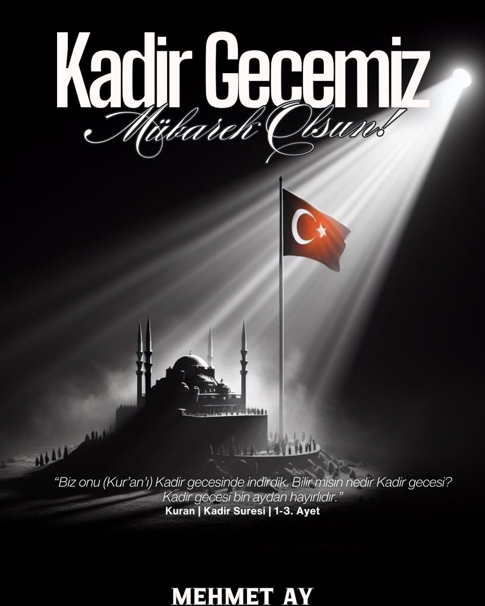 Af ve mağfiret kapılarının ardına kadar açıldığı mübarek Kadir Gecesi’nin İslam alemine ve bütün insanlığa barış getirmesi temennisiyle.

Kadir Gecemiz Mübarek Olsun!

#kadirgecesi