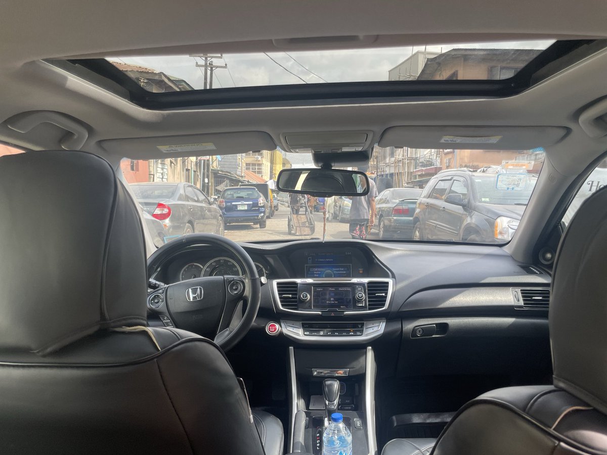 chimaStephenpm's tweet photo. I want to sell my baby guys

Honda accord 2014 Ex-l full option. 

6 months registered, tokunbo standard 

Push to start
Collision and lane assist 
No single engine check light
Ac chilling
Gear box untampered 
Rear AC vent 

Buy and Drive https://t.co/uouYO2cPWS