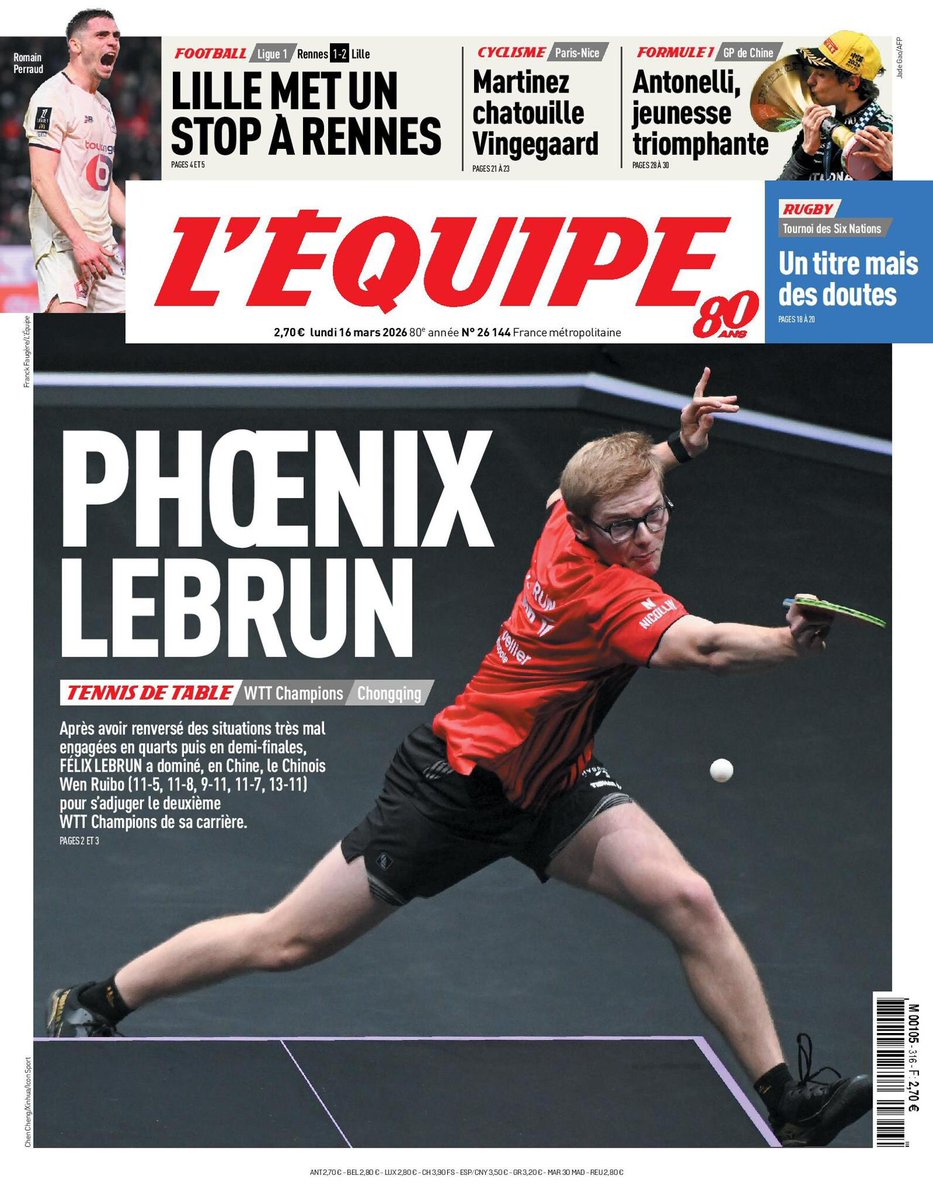 Cho Allez !🏓 tweet media