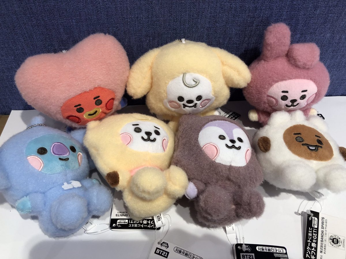BT21 Eco Fur Baby ふわふわボアぬいぐるみ COOKY 6個 COOKY】BT21 Eco Fur Baby ふわふわボアぬいぐるみvol.1 | 「MOLLY