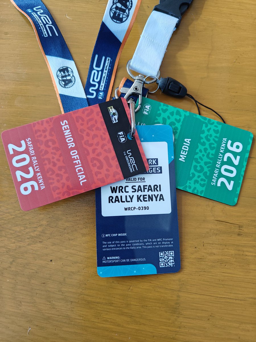 JWokabi's tweet photo. When growing up? It was a dream to be part of the @SafariRallyWRC. As such? To be involved in the running of this legendary event for a second year running has been a blessing.
Special thanks to my brothers; @fondonzovu and @MutwiriMutuota for always having my six. https://t.co/UXS5Da3GV5