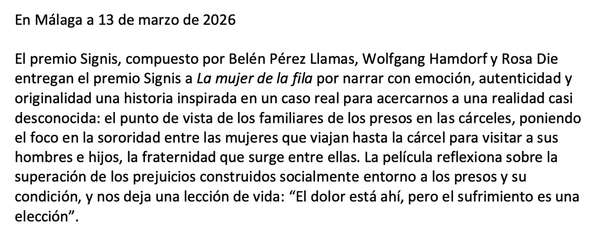 SIGNIS España tweet media