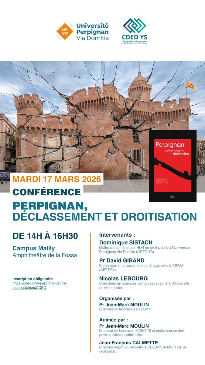 Centre de Droit Économique et du Développement tweet media