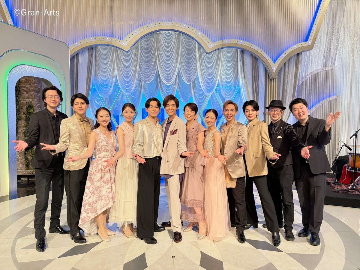 Gran_Arts's tweet image. 【#HEROES】

📺NHK「#はやウタ」
✨放送日決定いたしました✨

放送局：NHK総合
放送日：3月23日（月）午前4:15～午前4:45
web.nhk/tv/an/hayauta/…

放送100回の記念すべきタイミングにHEROESが大集結しました🙌
全員ならではのスペシャルな楽曲をお届けします🎊お楽しみに😆

#井上芳雄 #彩吹真央