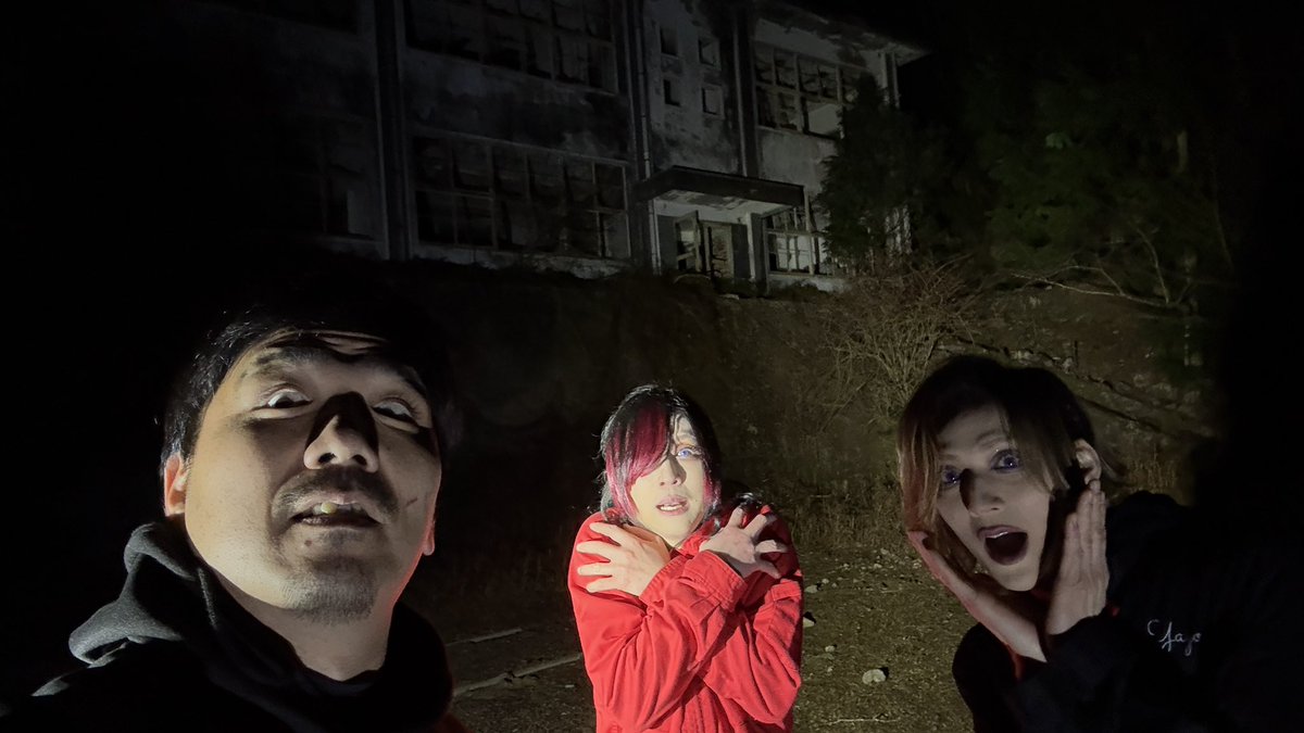 先日のコラボは、<a href="/BLACKED_328/">BLACK:ED|V系心霊YouTuber</a> ブラックエデン様でした！
激怖な“あの場所”へ無理矢理連れて来ました（笑）
今だから笑えるけど、映像はマジで笑えやん事態が・・・