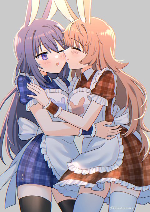 ほっぺちゅ♡🐰 