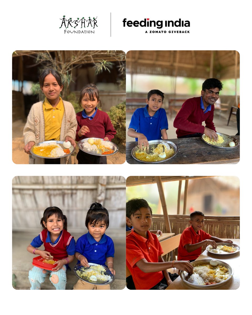 AksharForum's tweet photo. Together with @feedingindia, we’re ensuring that no child’s learning journey is limited by hunger. Our partnership is about more than just providing meals—it’s about fueling dreams, empowering education, and nurturing a healthier future for every student. https://t.co/oxqMUK8t6P
