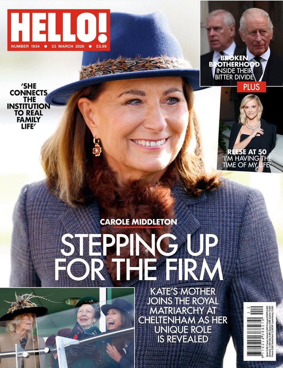 jozzzaphen's tweet photo. lol @hellomag with the witches π§π»ββοΈ on the #frontcover of their magazine https://t.co/u602nCRvAl
