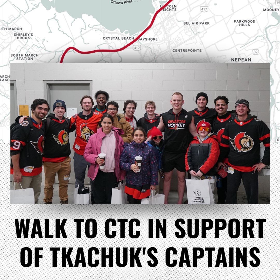 Senators Foundation tweet media