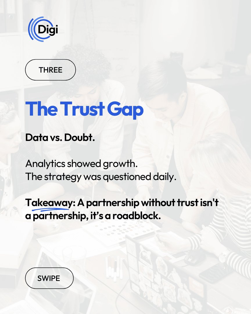 digispheremkt's tweet photo. We fired a client.

Not because we couldn’t help, but because they wouldn’t let us do the job.

Great marketing requires trust, patience, and process.

We protect our standards and our team. 🚀

#AgencyLife #DigitalMarketing #BusinessBoundaries https://t.co/Hpo8GquYgJ