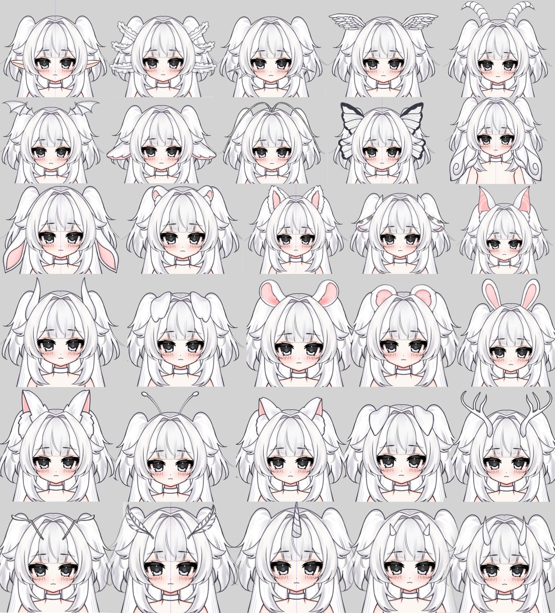 ｡𖦹°‧Chiffon - Working on Customizable Model 🐾 tweet media