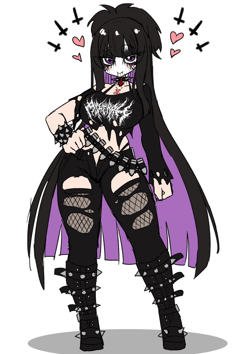 カサンドラちゃん

カサンドラちゃんのブラックメタル風スケッチを描きました♡🙏💗✍️
ゴスと間違われやすいので、ブラックメタルらしさを強調したくて。😆
トラブルを避けるため、独自のロゴを使用しています。
描いている間、Baptismを聴いていました♡😍
https://t.co/VGiD4Y1mW6

𒀀𒅆𒋥 