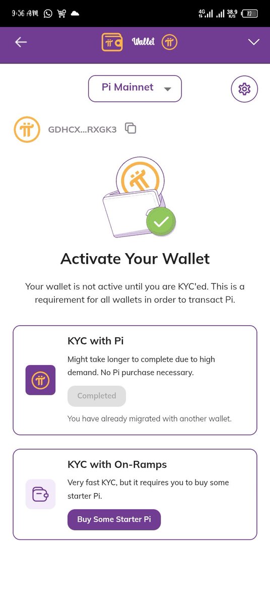 EMMYPRESS1's tweet photo. @PiCoreTeam @PiCoreTeam, please how do I go about this? My wallet has been like this for over a year now, I have been KYC'd. I changed to a new wallet because I lost my passphrase and the new wallet has been like this since last year I changed to a new wallet, please what can I do https://t.co/dCK4lRW8y9
