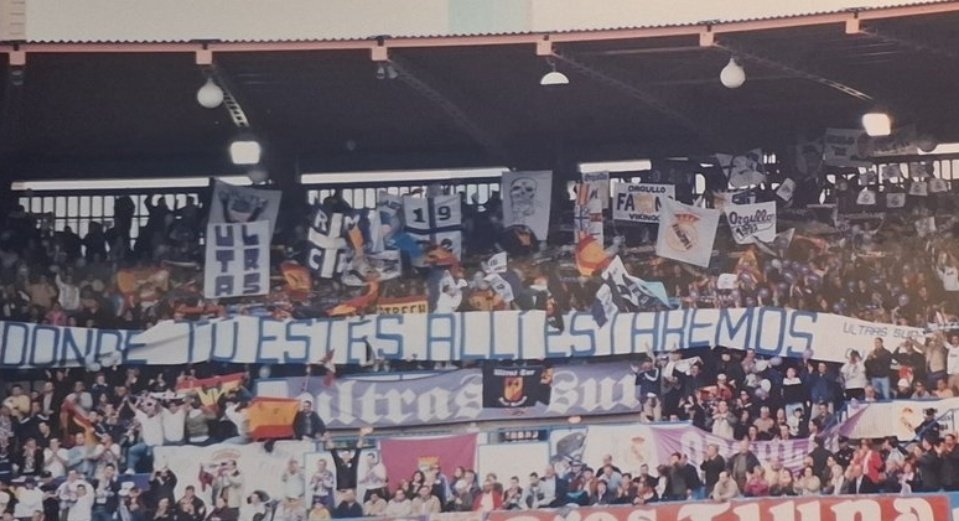 UltrasRMCF's tweet photo. 2000/01 R. Zaragoza - R. Madrid.

Donde tú estés, allí estaremos. https://t.co/OKeRGeIdiJ