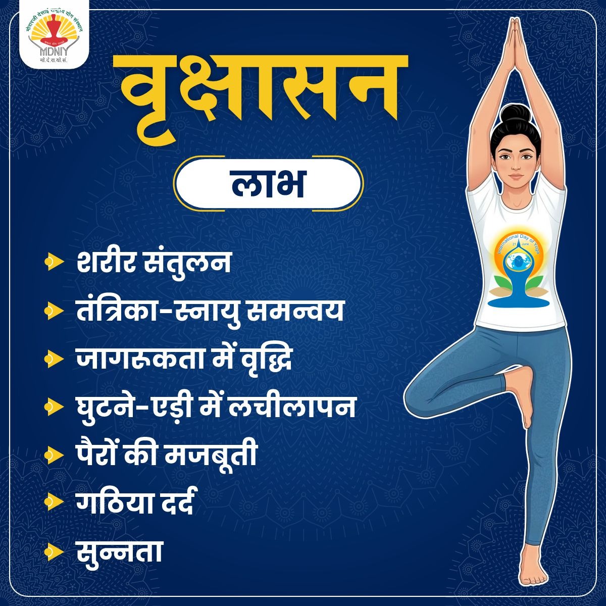 Morarji Desai National Institute of Yoga (MDNIY) tweet media