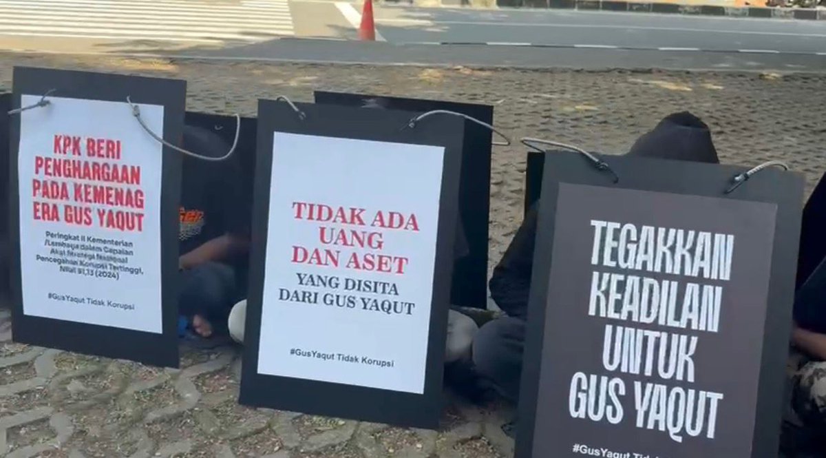 arifsholihan_'s tweet photo. Penegakan hukum bukan berdasar narasi. Mana ada aset 111 M gus yaqut. Ngawur kali kau. https://t.co/LVJSQstmma