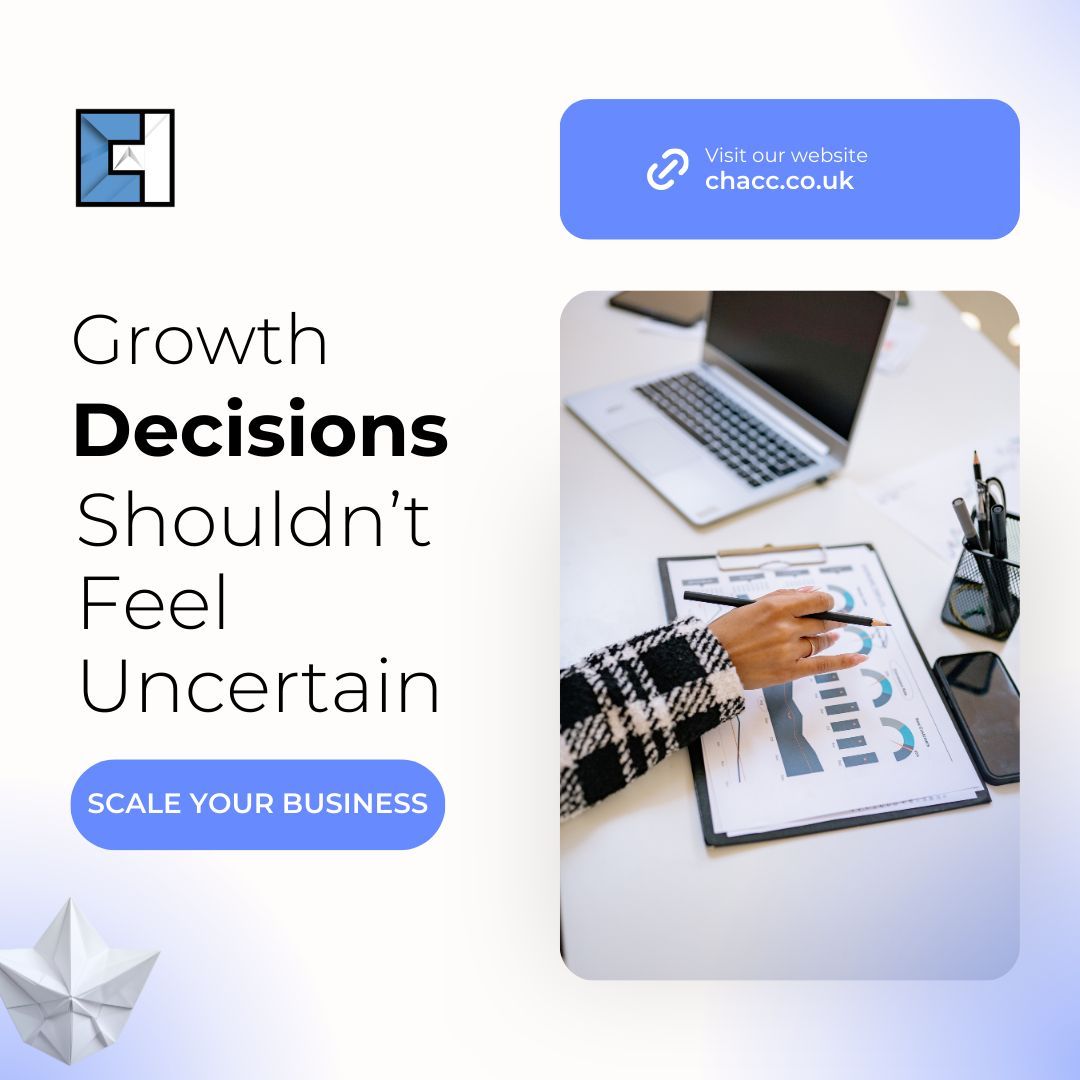 Many UK businesses use smart tools but still feel unsure about growth. The issue isn’t tech, it’s strong financial foundations. 

Clear reporting, accurate forecasts, and cash flow control give leadership confidence. 

💬 Comment “Ready” or “Unsure.”
👉 chacc.co.uk/growth-readine…