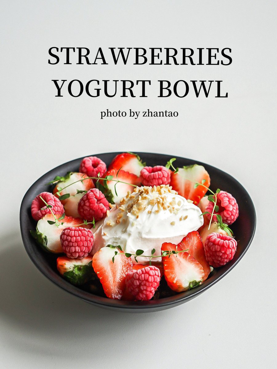 sedag8's tweet photo. Sunny morning = homemade berry yogurt bowl + 10/10 crunch.  (Swipe for the spoonful close-up! ) https://t.co/xB1qIABkZu