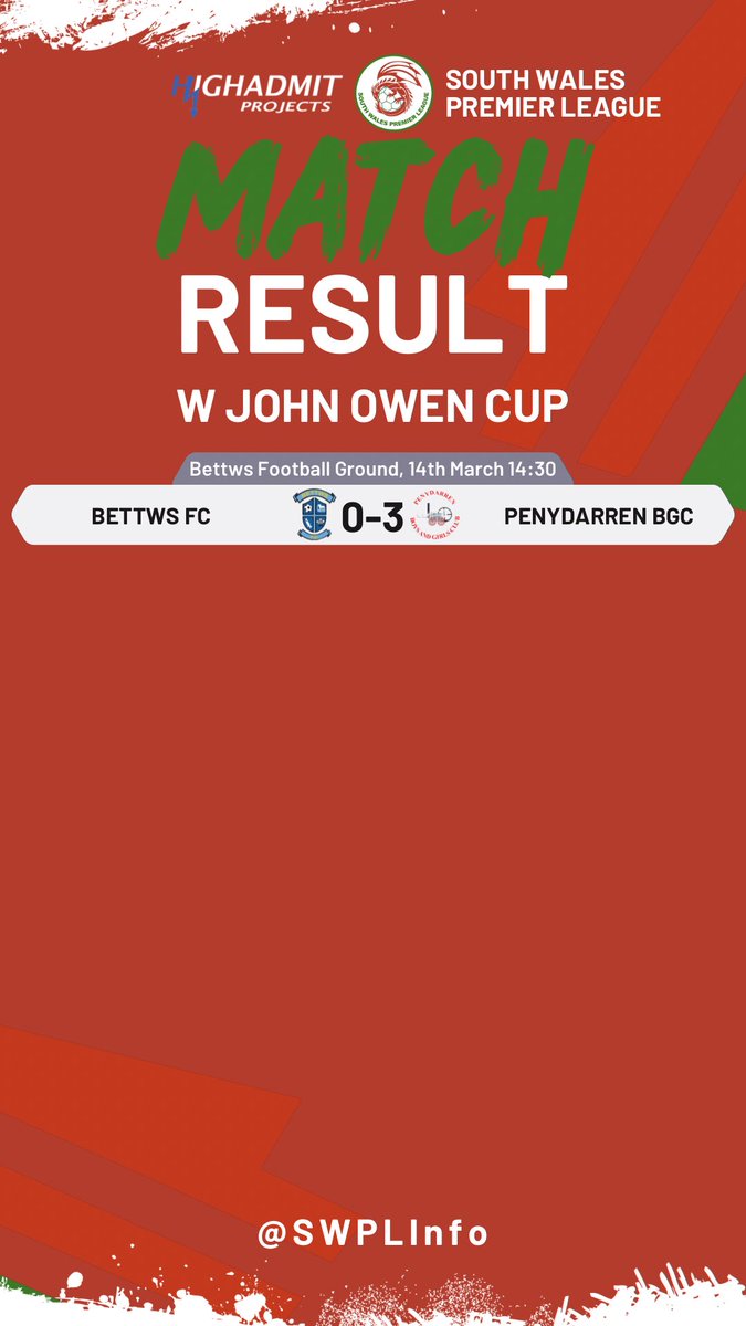 South Wales Premier League tweet media