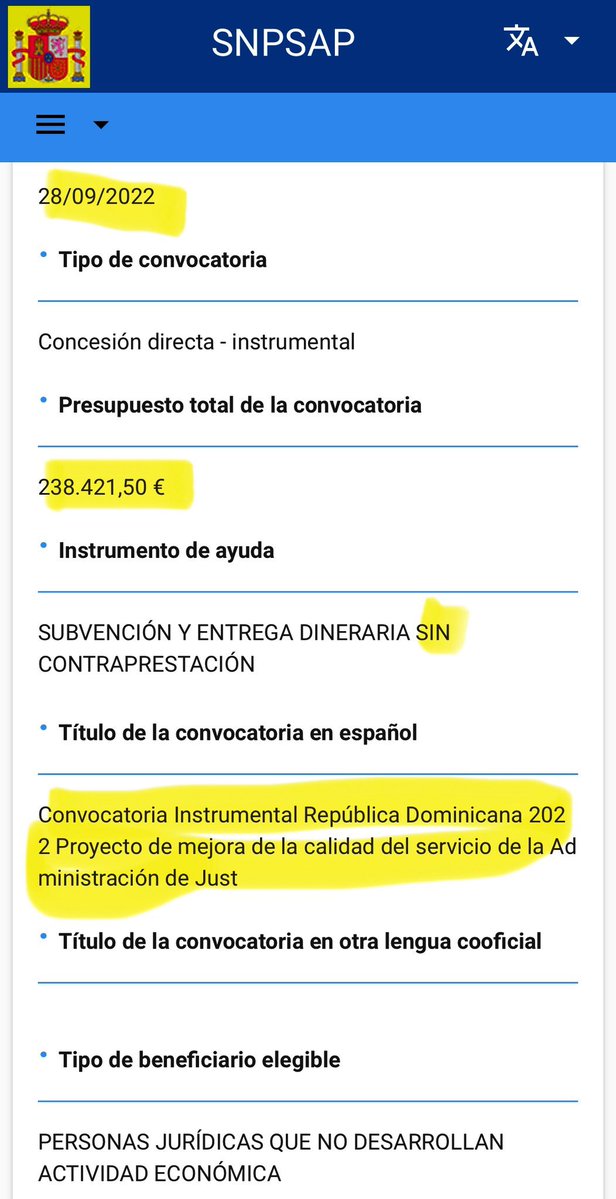 🔴 ¿Por qué tiene <a href="/AECID_es/">AECID</a> tanto interés en enviar constantes cantidades de dinero público español a instituciones JUDICIALES Y POLICIALES a REPÚBLICA DOMINICANA 🇩🇴?

Hace decenas de subvenciones de este tipo, aquí solo pongo 4.