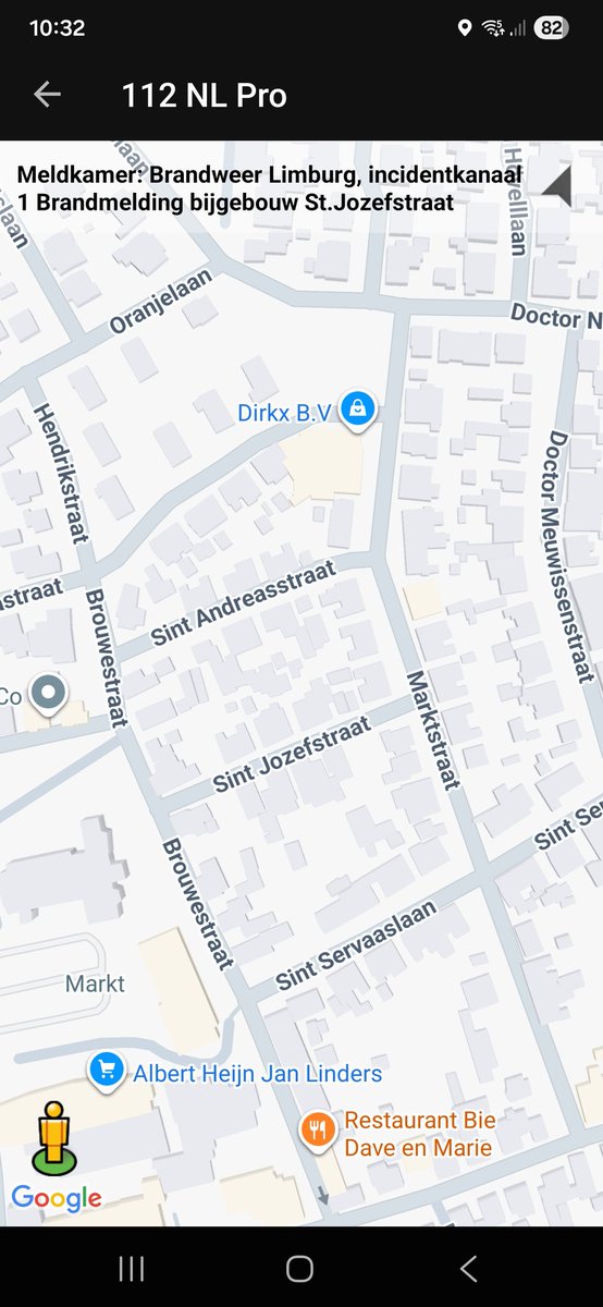 Brandmelding bijgebouw in Melick