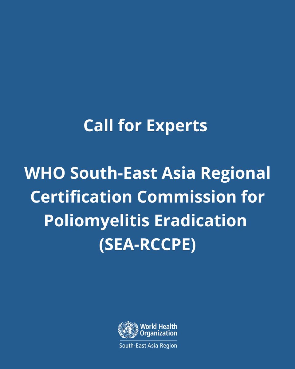 World Health Organization South-East Asia tweet media