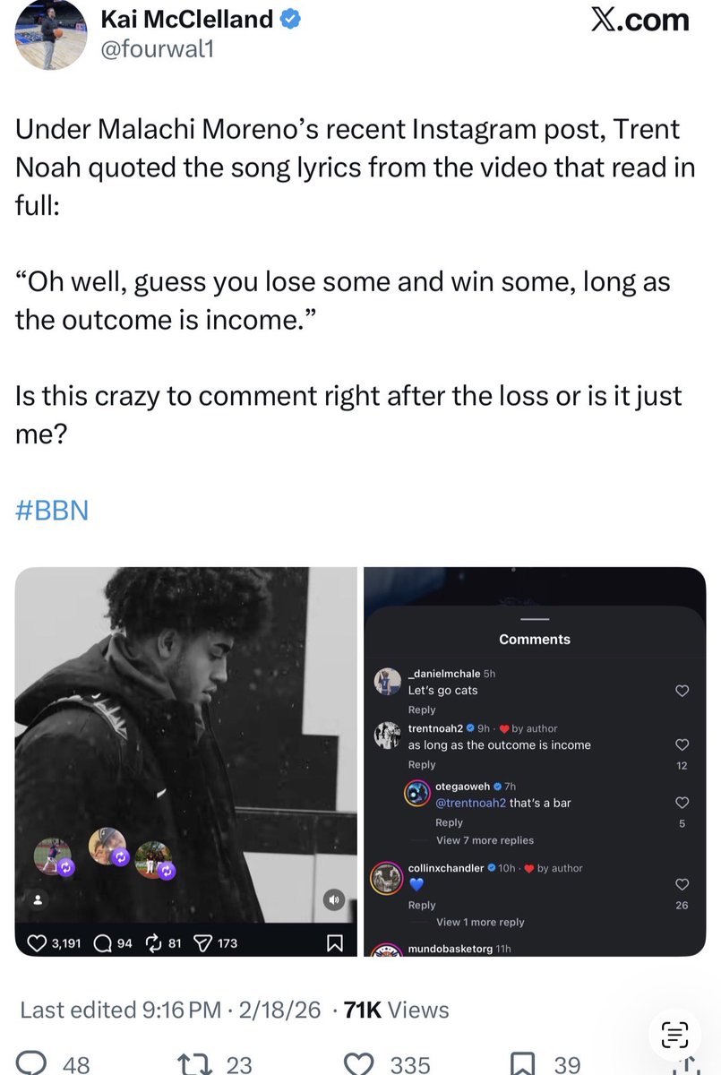 NotUrAvgJabroni's tweet image. Fans who think ass clowns like Trevor Noah should play more.  

“Put Ritchie Farmer in coach (redneck voice)”

Cal would never recruit some 💩 white kid from the sticks in KY only to have him turn around and suck at basketball and brag on social medial about how much $$ he makes