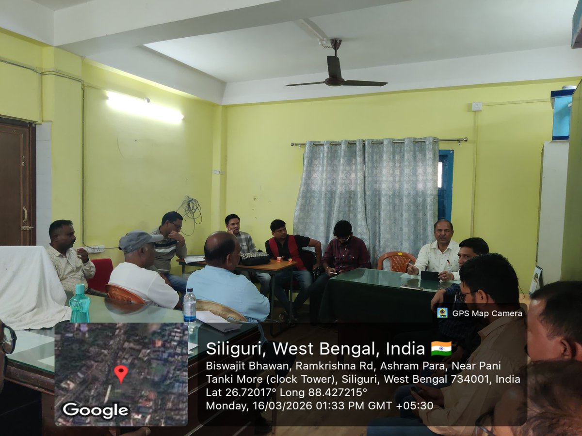 GovWB_PHE_Sil's tweet image. 16.03.2026
Meeting held at the Sub-Divisional PHE Office regarding FHTC  (%) and maintenance issues in the presence of AE, JE, DPMU, DPM, and agency representatives to ensure timely service connections to the public, as per the direction of WB PHE HQ.
#PHE #FHTC  #WestBengal