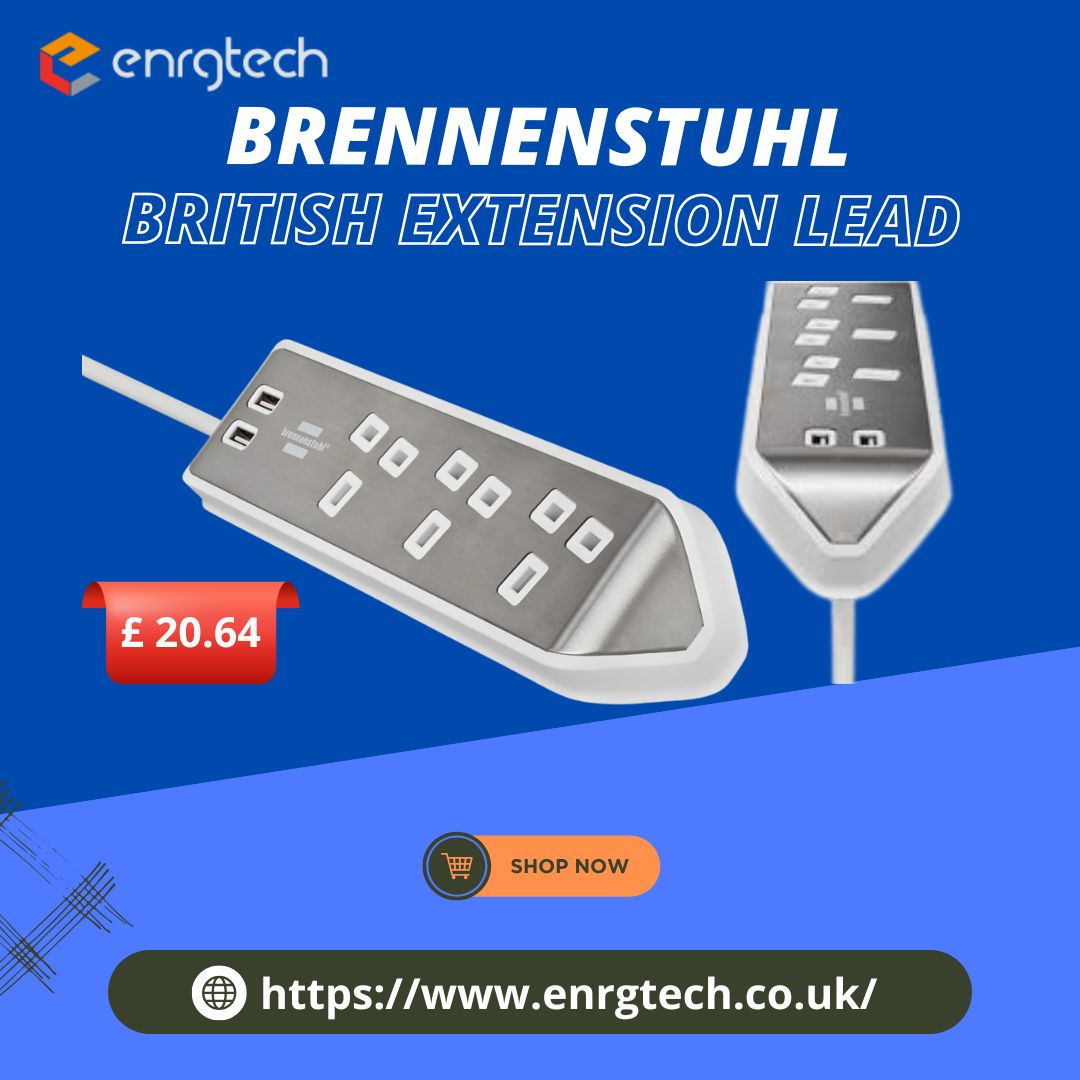JackLeo5019's tweet image. Reliable power distribution with the brennenstuhl British Extension Lead. Safe and convenient power access for homes and workplaces.
Shop Now: url-shortener.me/HDMG
#Brennenstuhl #ExtensionLead #PowerSolutions #ElectricalAccessories #ReliablePower #EnrgTech