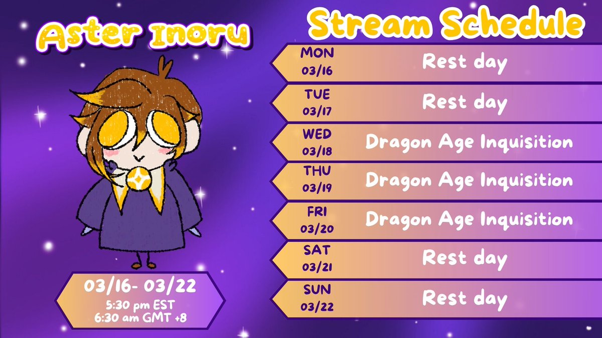 Aster Inoru 🌠Fallen Wishing Star | Comms Open tweet media