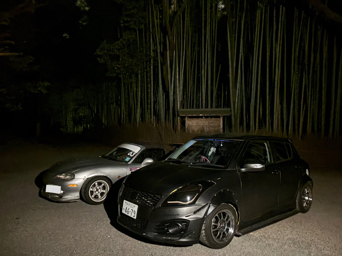 yyy_3232's tweet photo. ホイールとタイヤ交換して
京都ドライブ🍁🎋🚗

シバホイの15インチにしてロスタのとき履いてたz3🛞
めちゃめちゃツラウチでださいからワイトレ入れたいな～ https://t.co/eMMu0NcwqQ