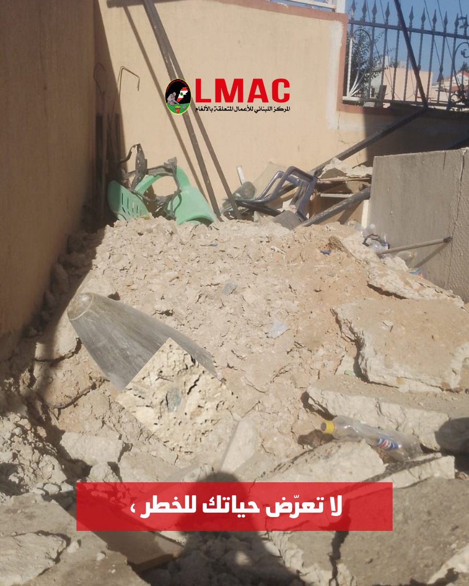 Lebanon Mine Action Center tweet media