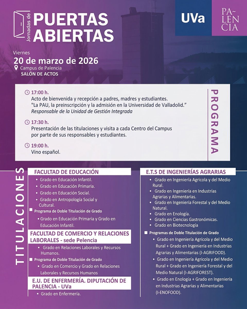 UVa Campus de Palencia tweet media