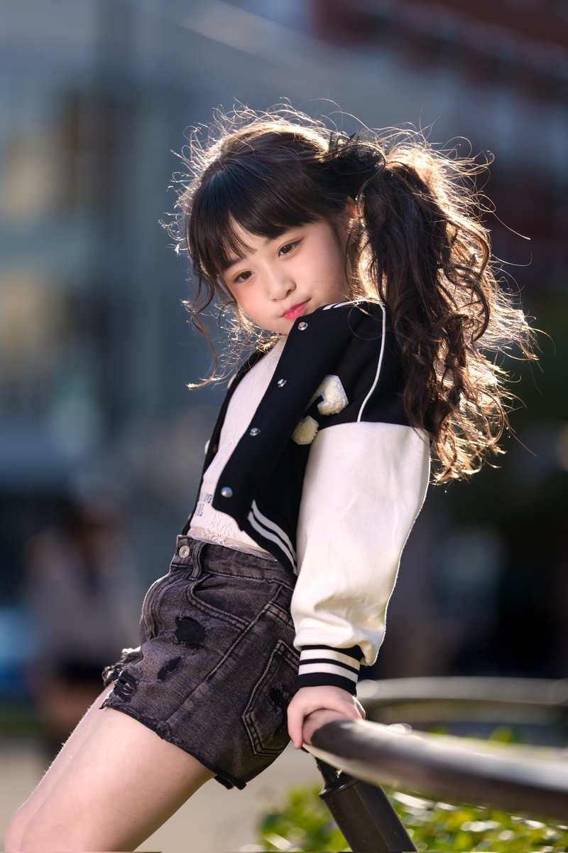 目を伏せるとJS2とは思えない佇まい🚀ちーちゃん 2026.3.14. 堀江公園