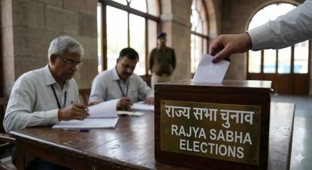 Rootsalert's tweet photo. Discover the hidden math and political maneuvering behind the Rajya Sabha election process. Learn how India's Upper House members are actually chosen by MLAs.
Read more - 
https://t.co/94RUeDoZrZ

#RajyaSabha #IndianPolitics #Democracy #ElectionMath #MLAs #Parliament #IndiaVotes #PoliticalNews #RootsAlert #Governance
