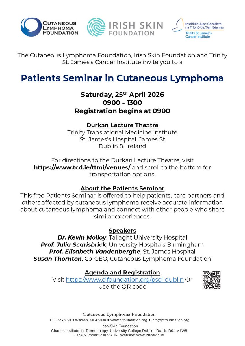 Trinity St James's Cancer Institute tweet media