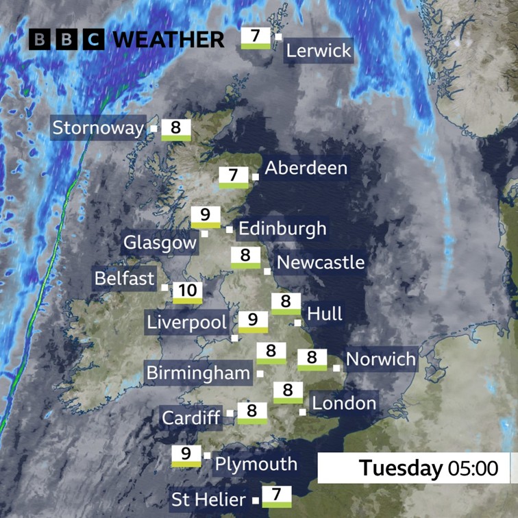BBC Weather tweet media