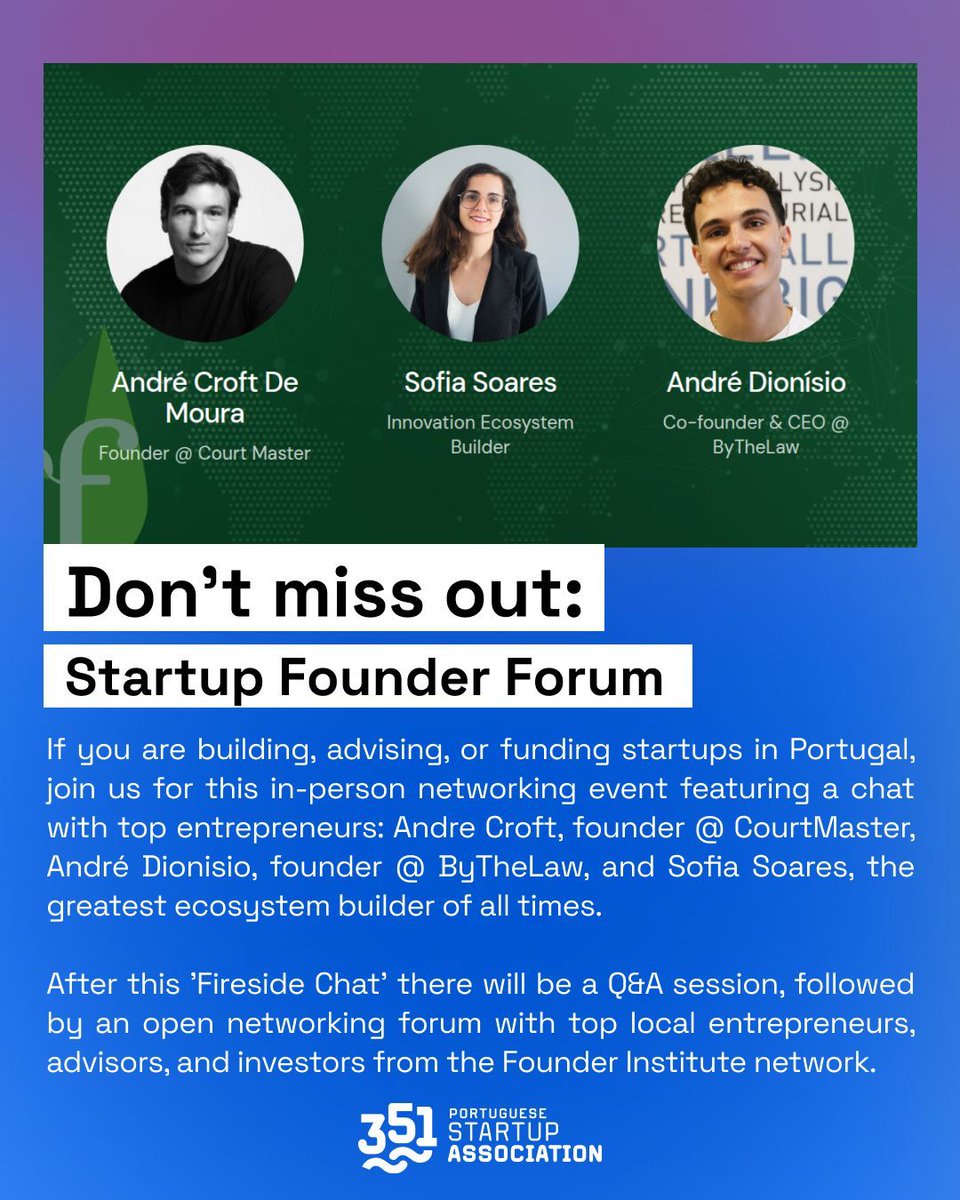 351 Portuguese Startup Association tweet media