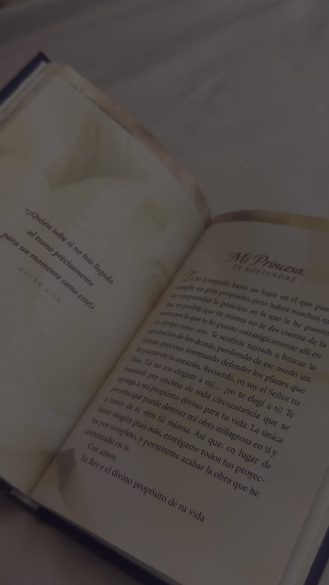 Increíble que siempre le acerté a lo que necesito leer! ❤️