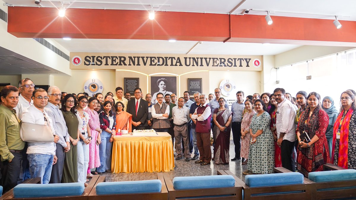 Sister Nivedita University (SNU) tweet media