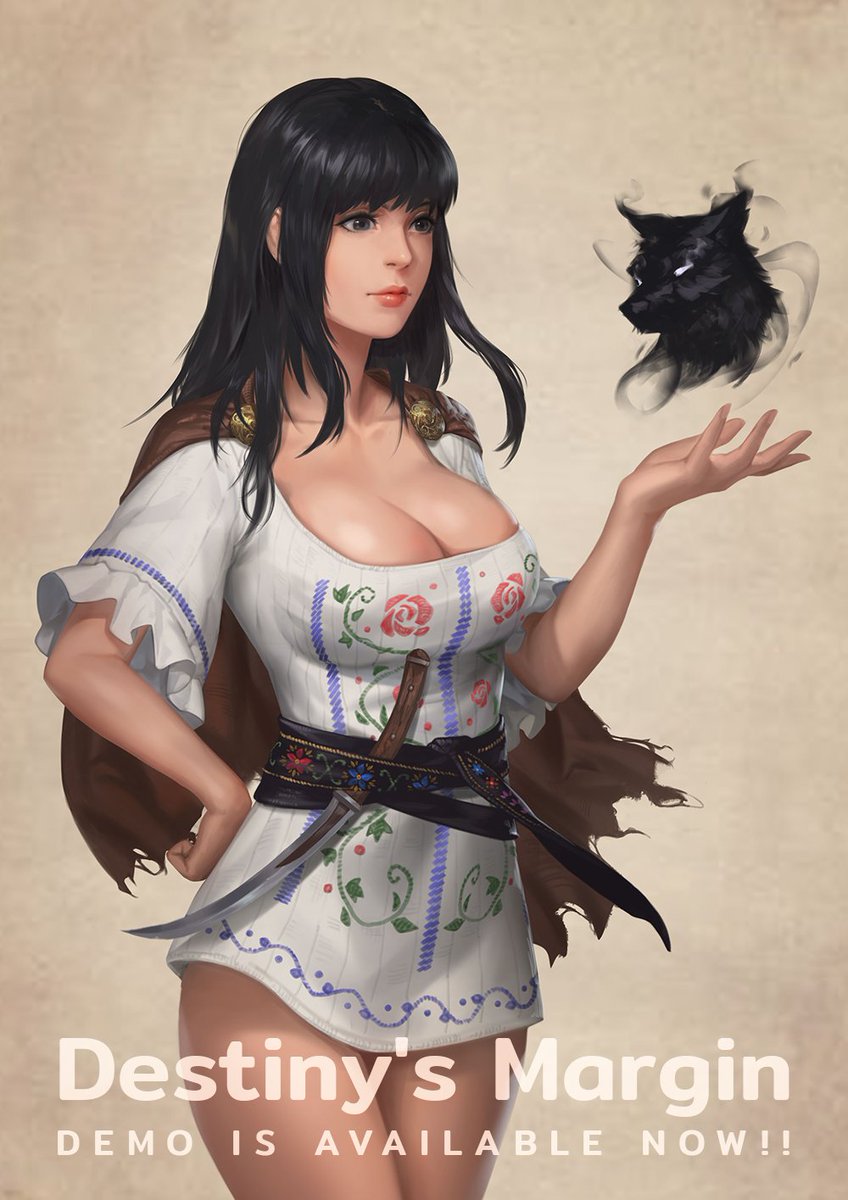 sunkeytail's tweet photo. "Tradition is just the jailor of our desires, why would I revoke any chance I have for progress?"
— Dava

An artwork I made a while ago for the visual novel Destiny’s Margin.
The demo was released recently, so I thought it was a good time to share it again.

Link in comments❤️ https://t.co/8QnJ2tolGz