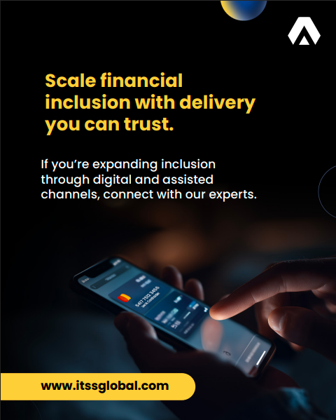 TeamITSS's tweet photo. #FinancialInclusion isn't just about growth; it’s about a delivery model that fits real lives. 🌍 Scaling requires consistent servicing and clear controls across digital and assisted channels. 🏦

Build your foundation with #ITSS experts: https://t.co/Nv2pRAFSb3  #FinTech https://t.co/jto9Q0ngmD