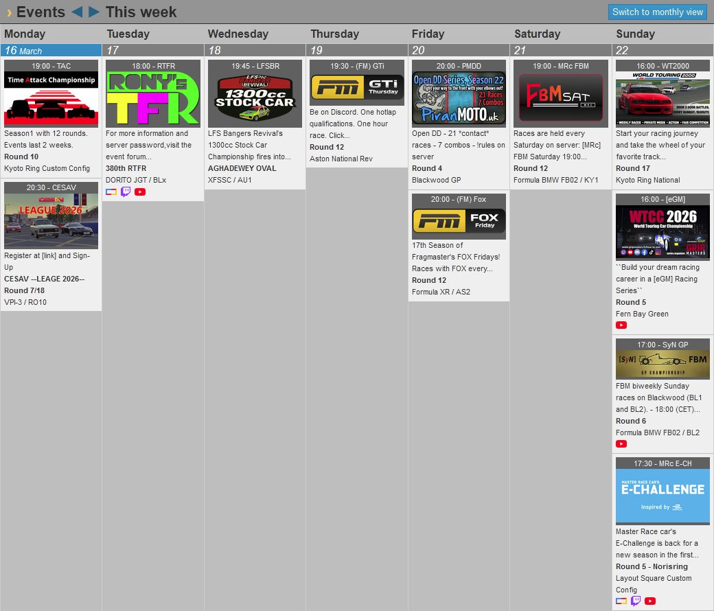 Live for Speed tweet media